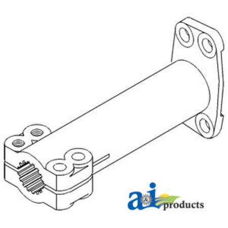 A & I PRODUCTS Pump Drive Shaft, Splined 8" x4" x2" A-L34573